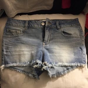 Pink Jean Shorts Size 6